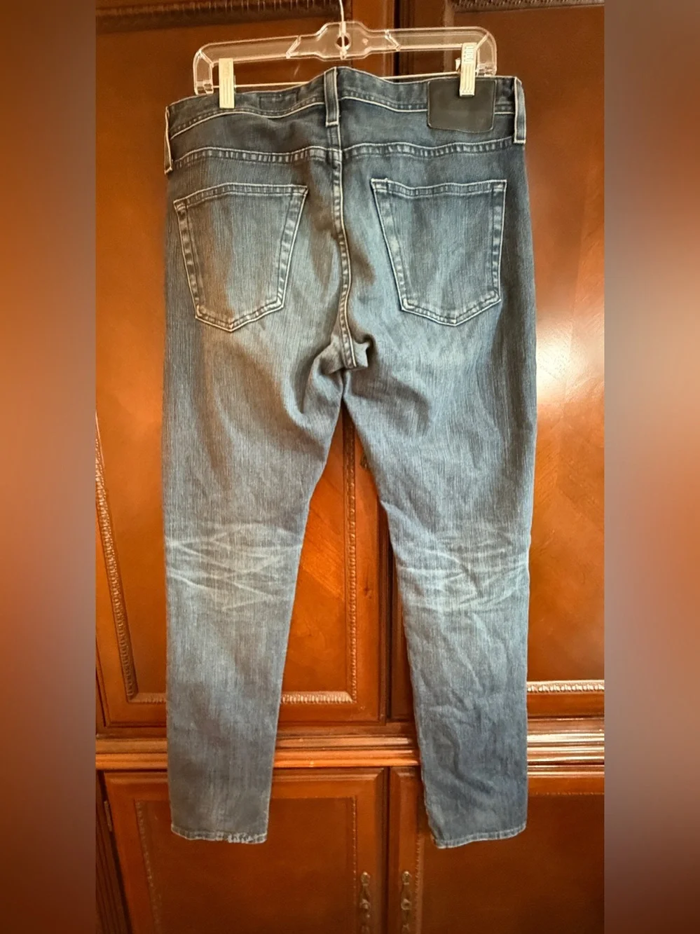 Ag Adriano Goldschmied GUC  Tellis modern slim Dark Blue Washed  Jeans Sz 33x33